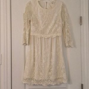 Sugarlips white lace dress
